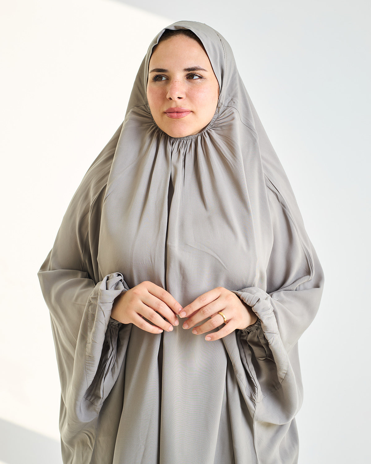 Light Grey Two Pieces Essdal - Viscose Cotton