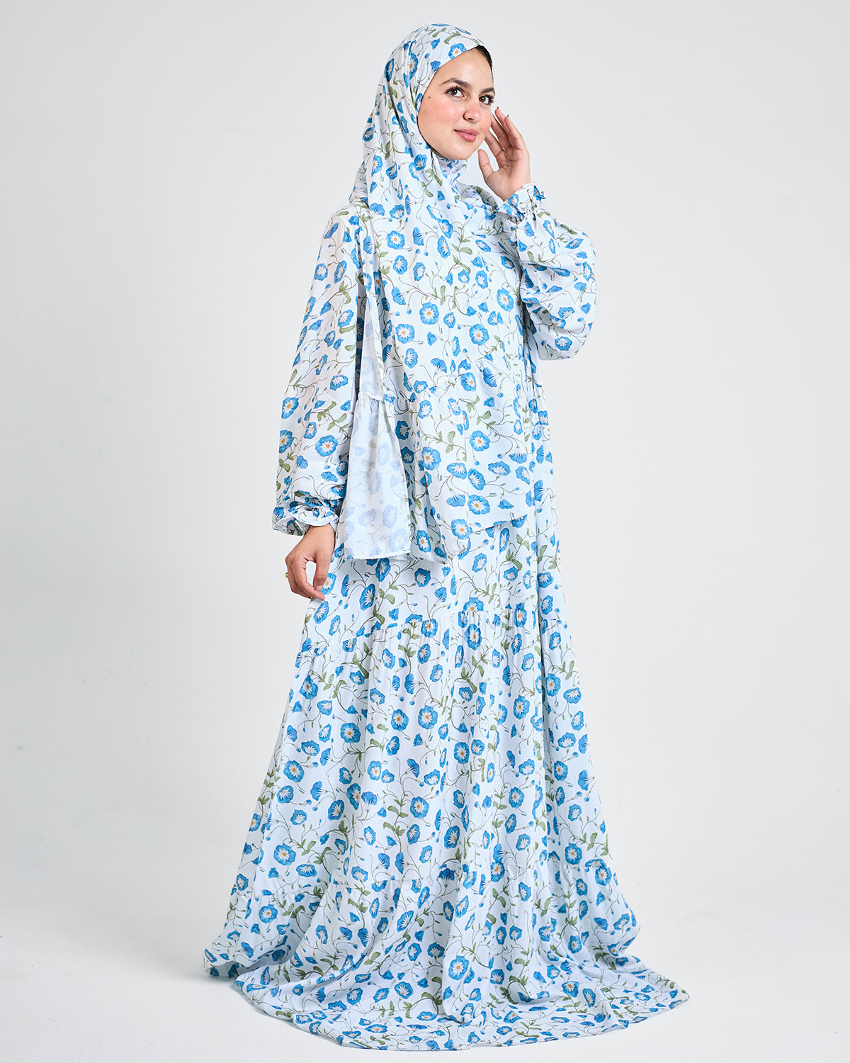 Italian Summer Dress Essdal - Viscose Cotton