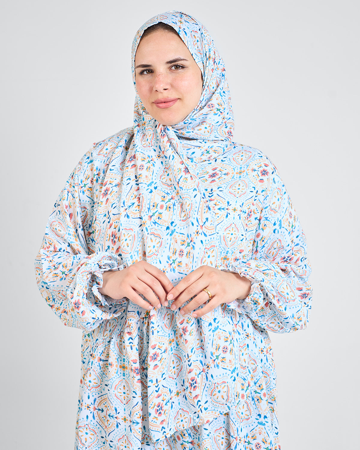 Damascus Dress Essdal - Viscose Cotton