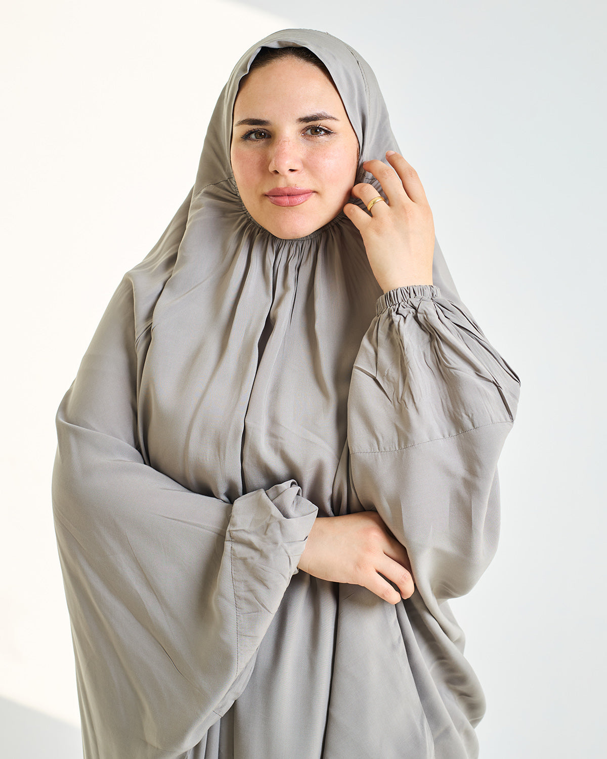 Light Grey Two Pieces Essdal - Viscose Cotton