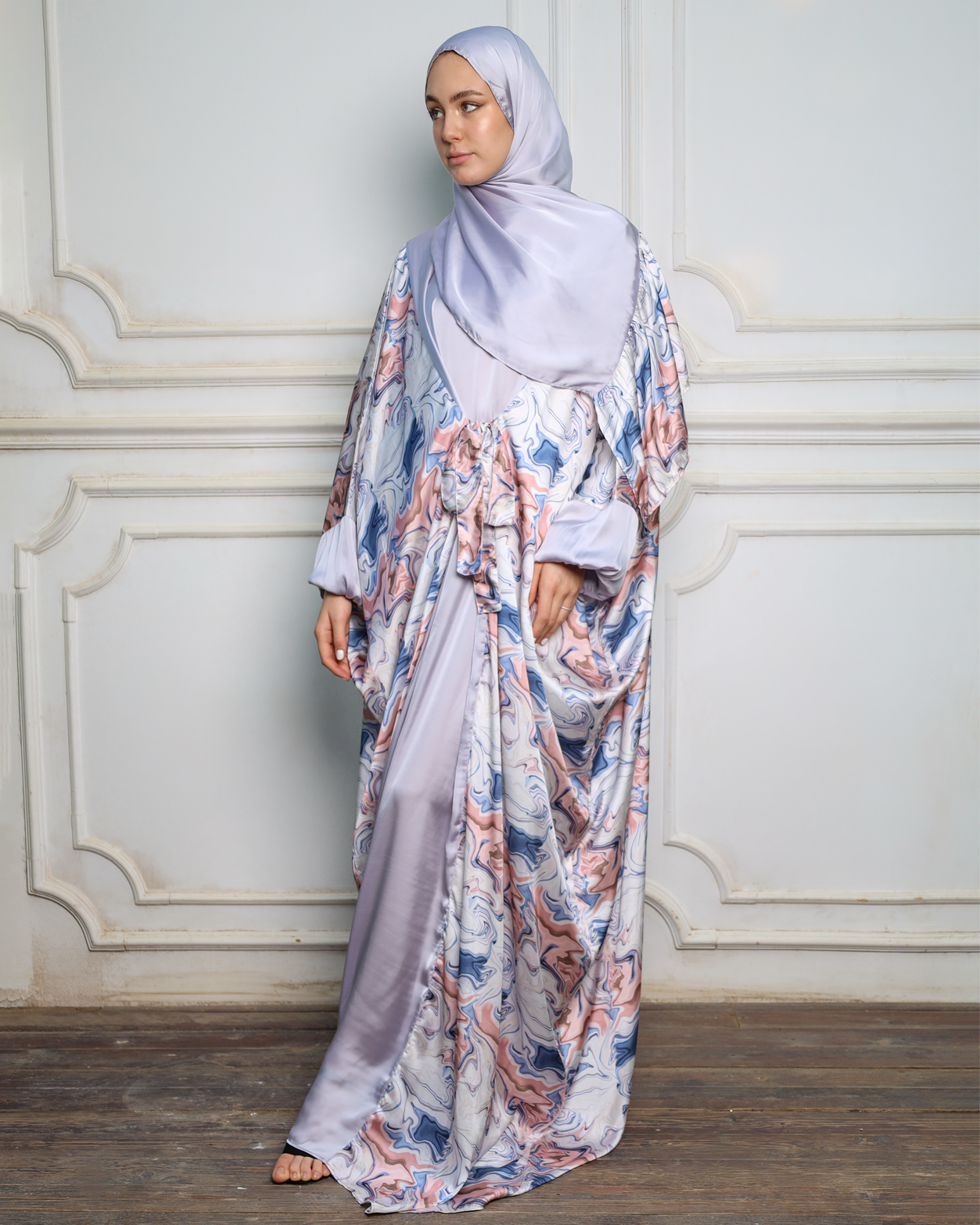 Marble mix silk Satin Essdal