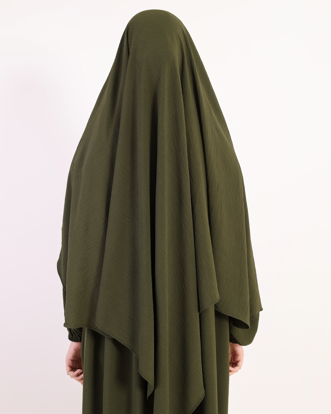 Olive Green French Hijab