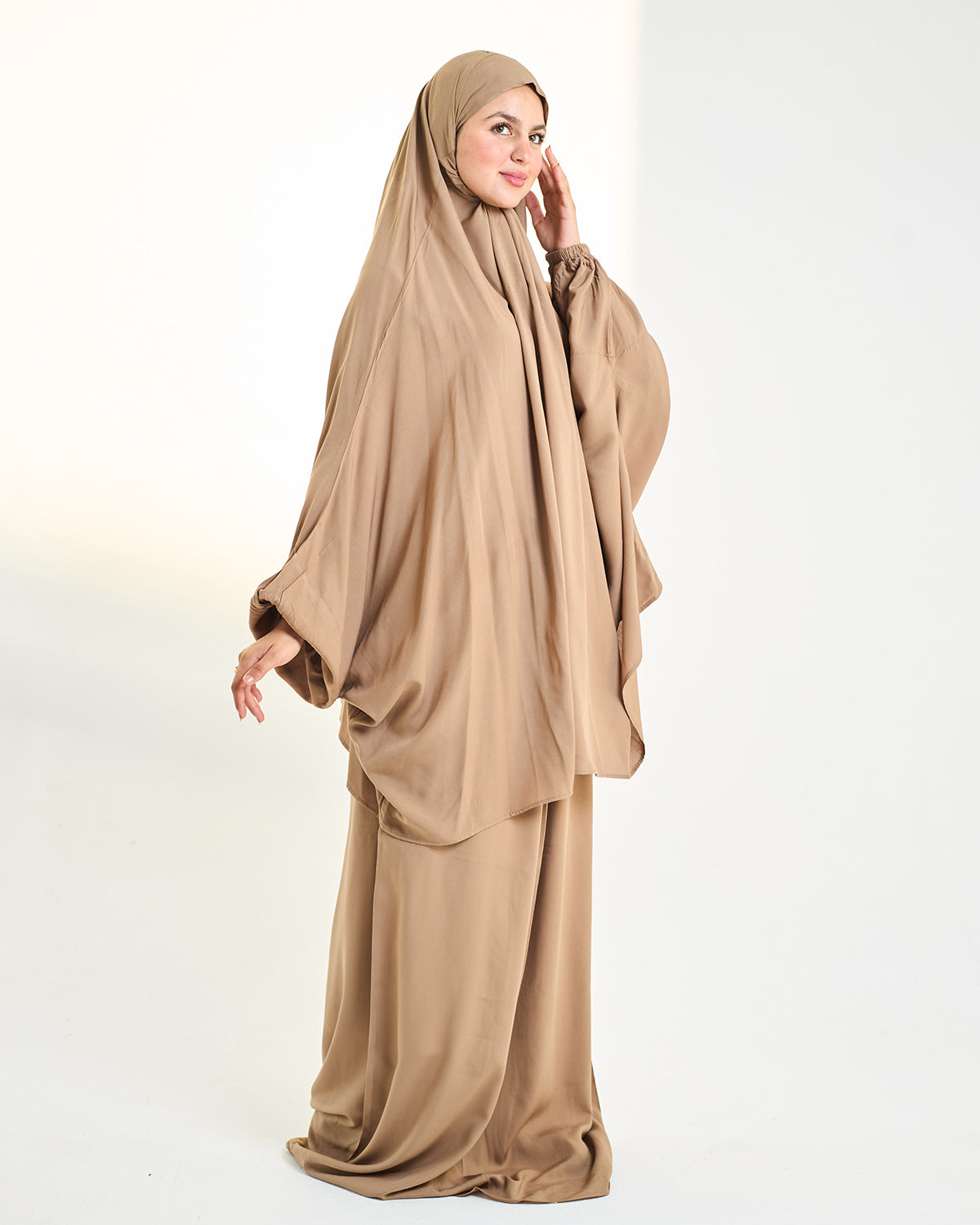 Beige Two Pieces Essdal - Viscose Cotton