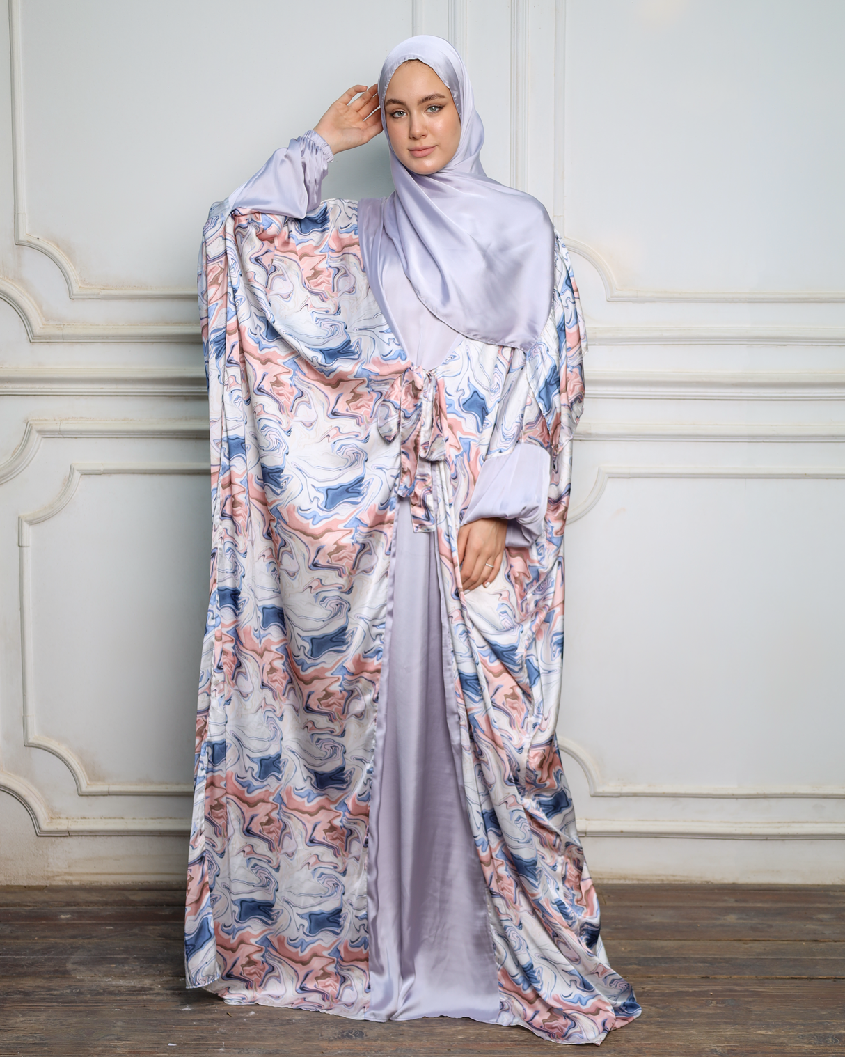 Marble mix silk Satin Essdal