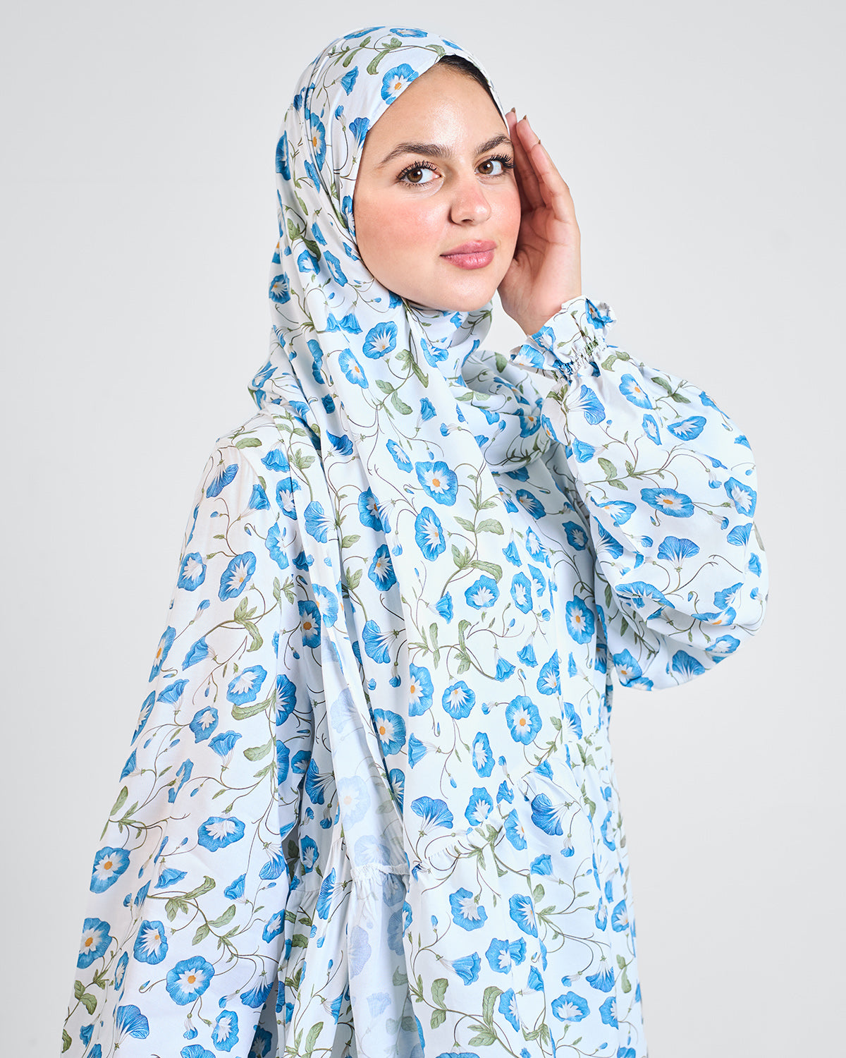 Italian Summer Dress Essdal - Viscose Cotton