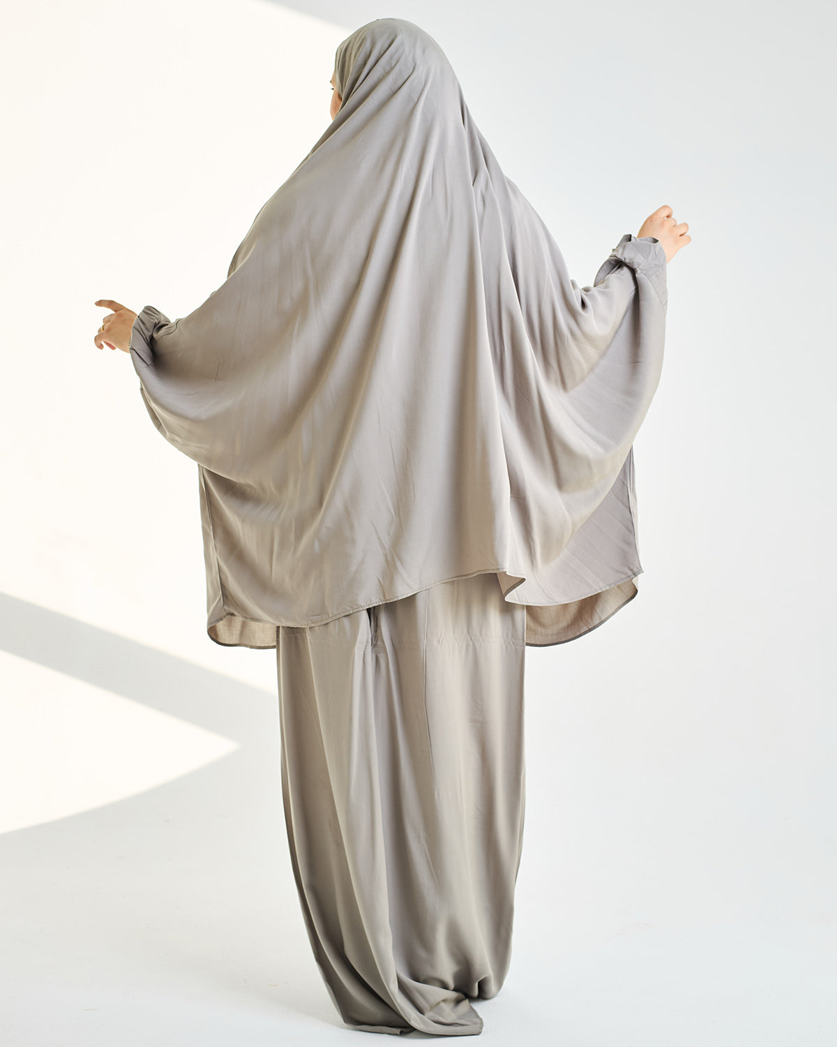 Light Grey Two Pieces Essdal - Viscose Cotton