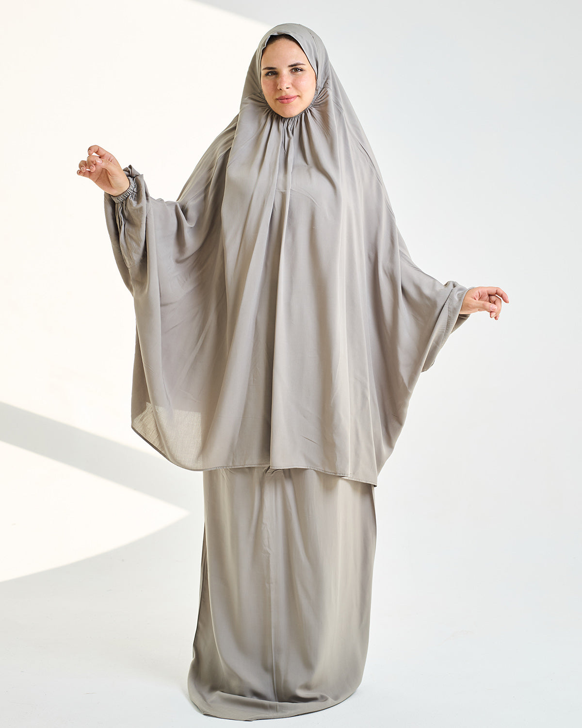 Light Grey Two Pieces Essdal - Viscose Cotton