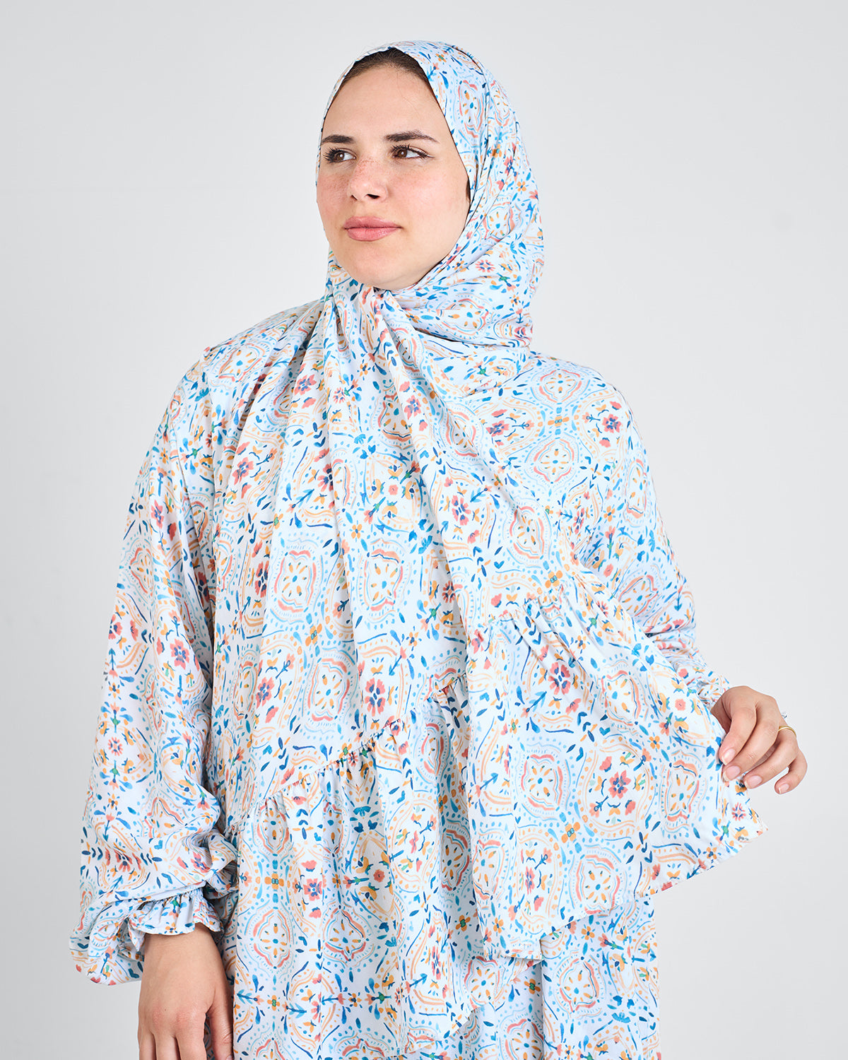 Damascus Dress Essdal - Viscose Cotton