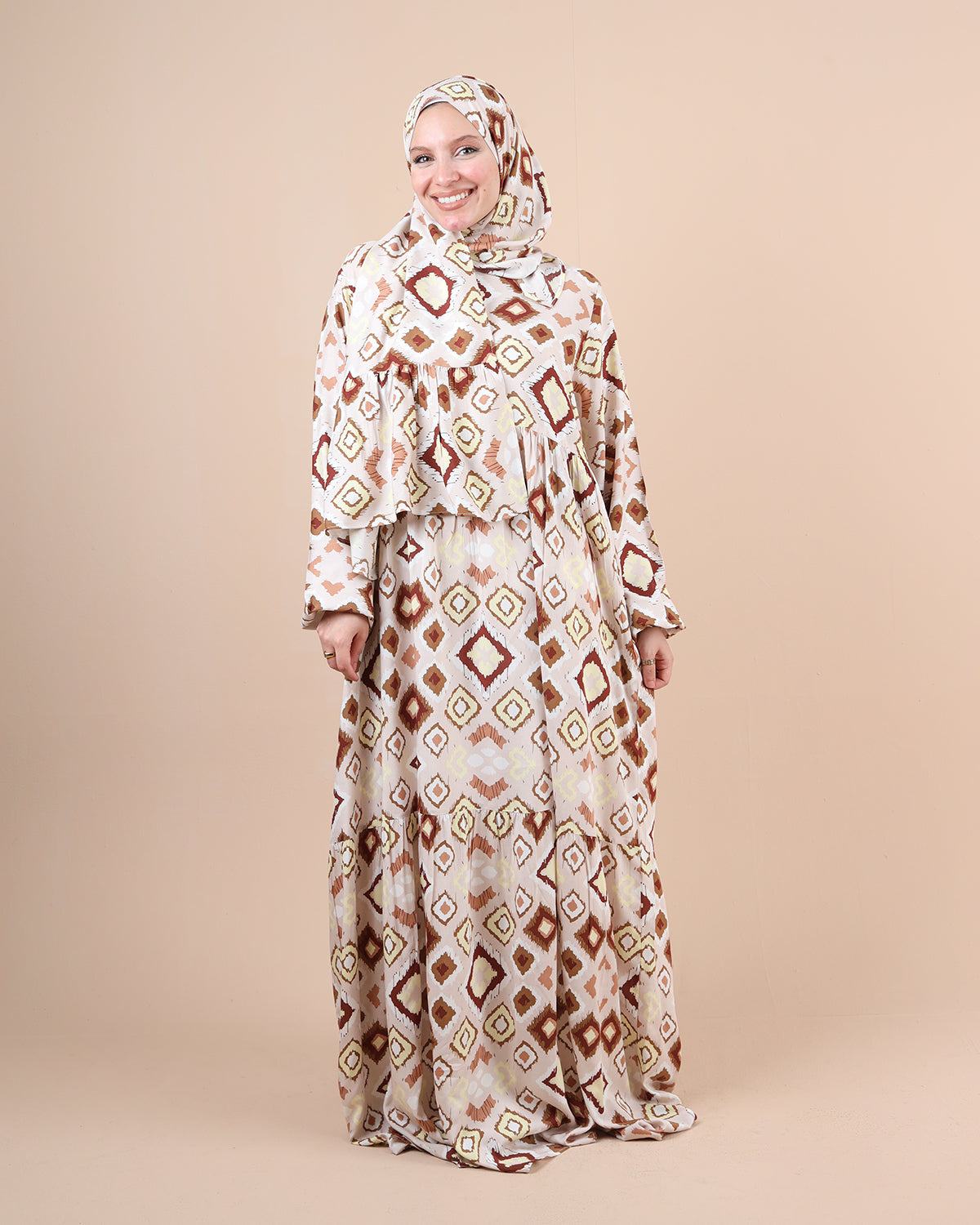 Modern Aztec “ Beige “
