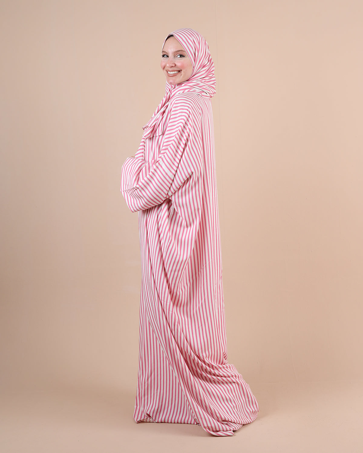 Fine Rayeé “ Pink “