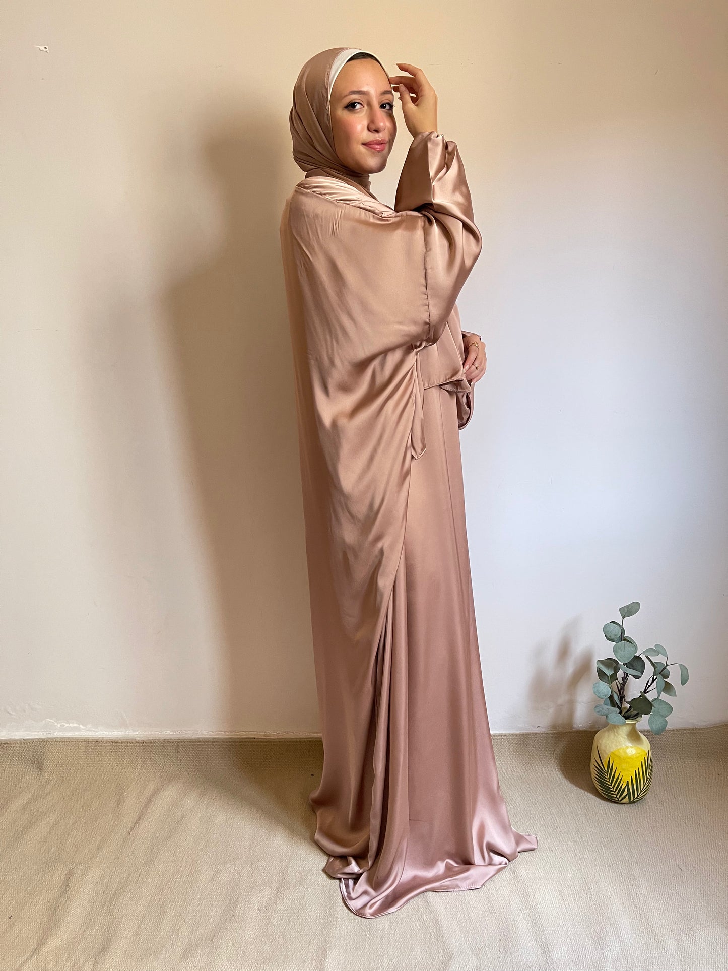 Latté Coffee- Silk Satin