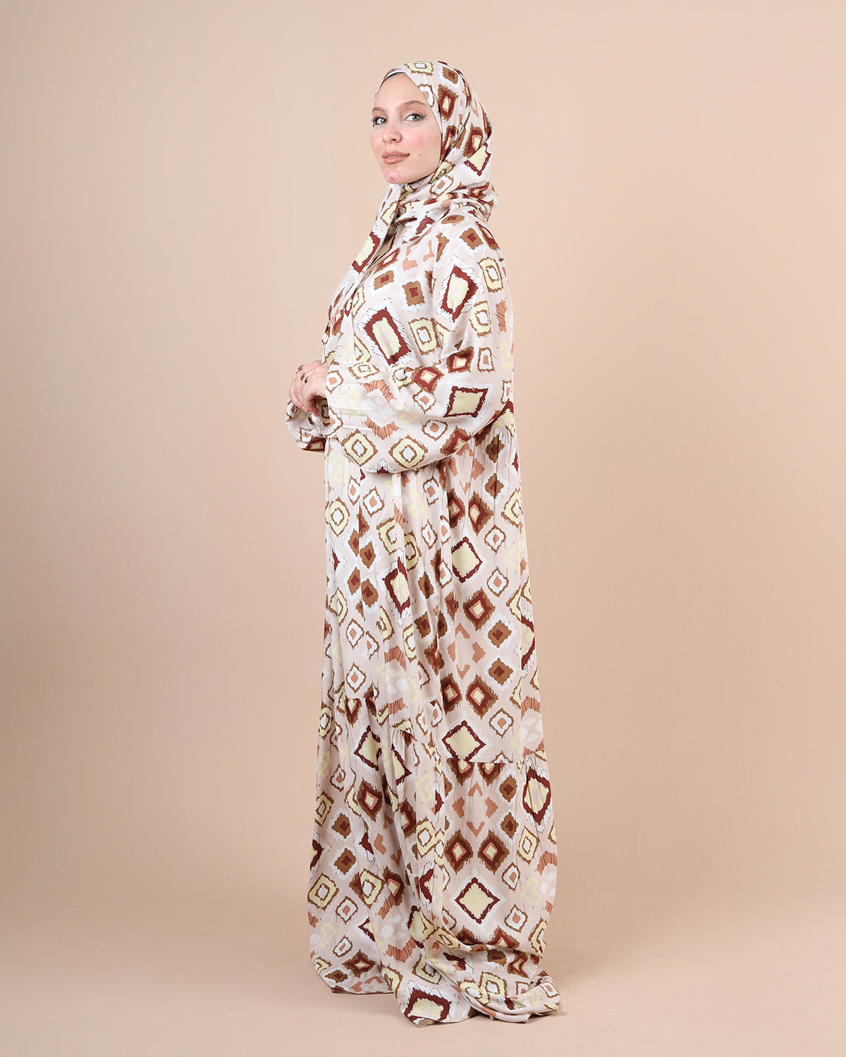 Modern Aztec “ Beige “