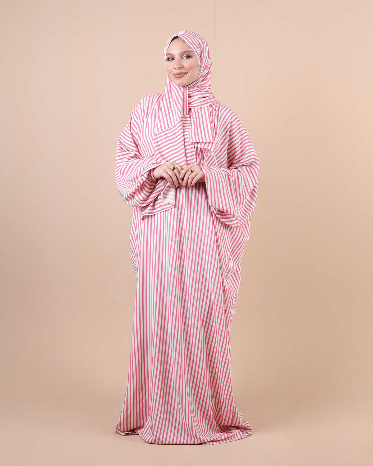 Fine Rayeé “ Pink “