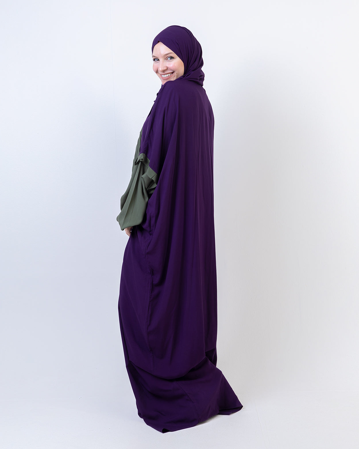 Two in one “ Purple and Olive Green “
