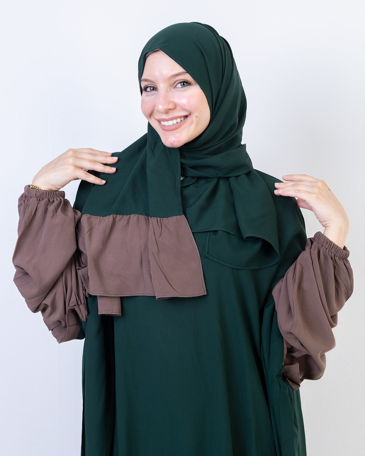 Two in one “ Teel Green and Coffee “