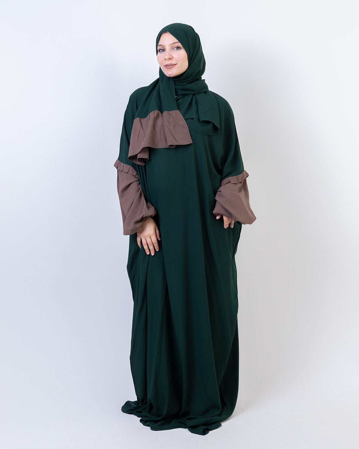 Two in one “ Teel Green and Coffee “