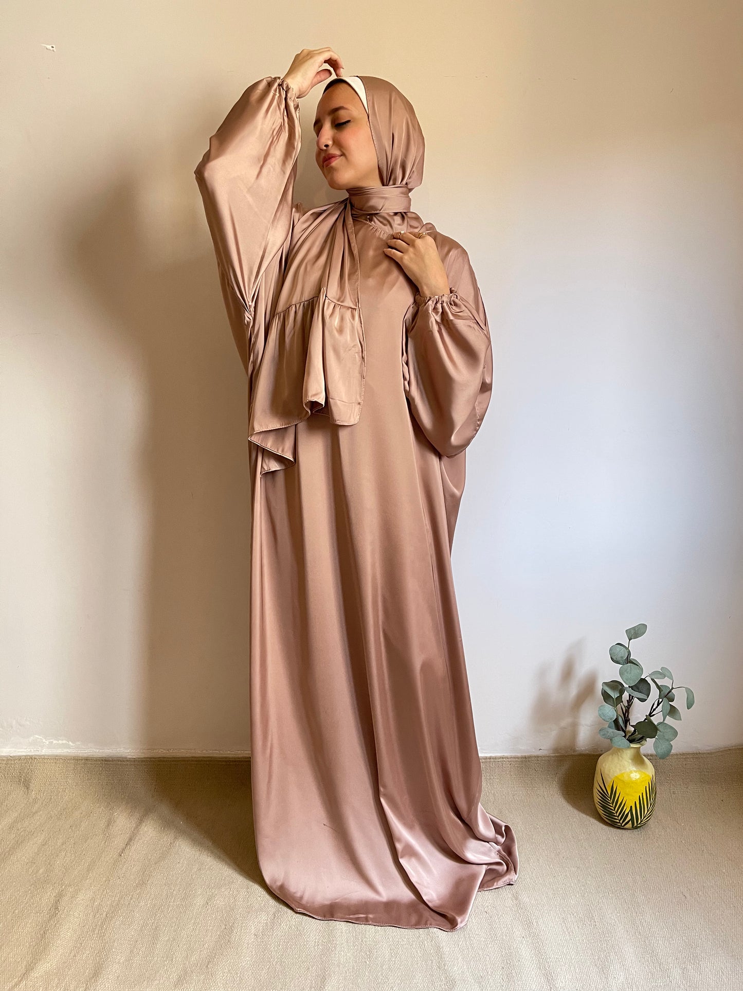 Latté Coffee- Silk Satin
