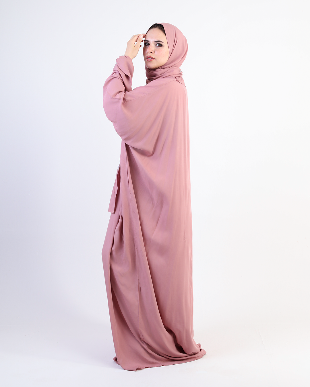 Cashmere Pompom Drapeé