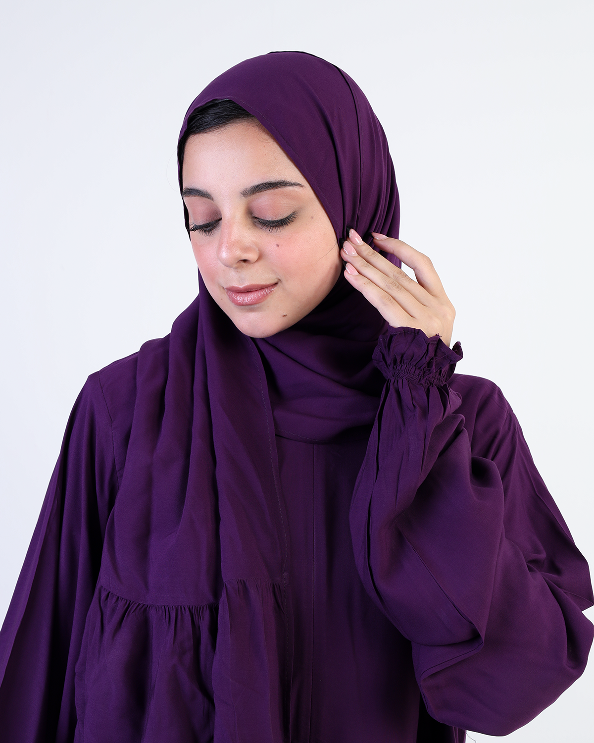 <tc>إسدال أرجواني - فيسكوز قطنإسدال</tc>