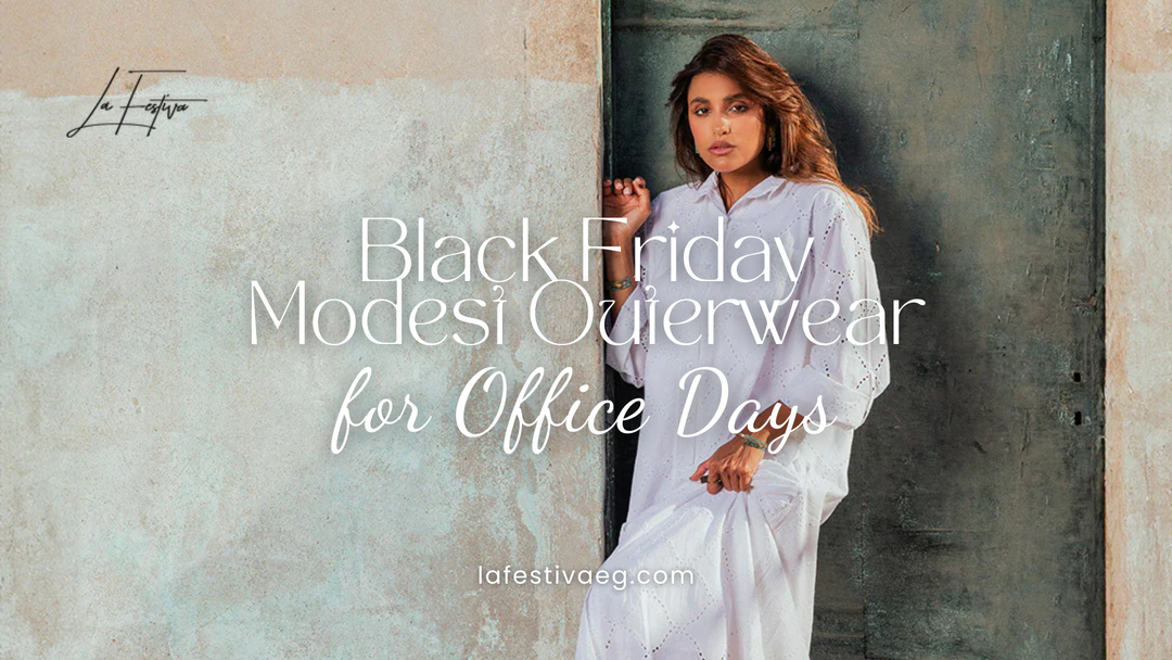 Black Friday Modest Outerwear: 5 laFestiva Pieces for Office Days