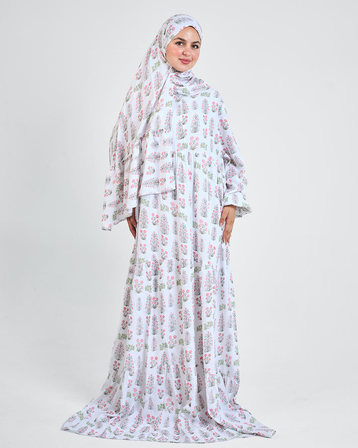 Vintage Era Dress Essdal - Viscose Cotton