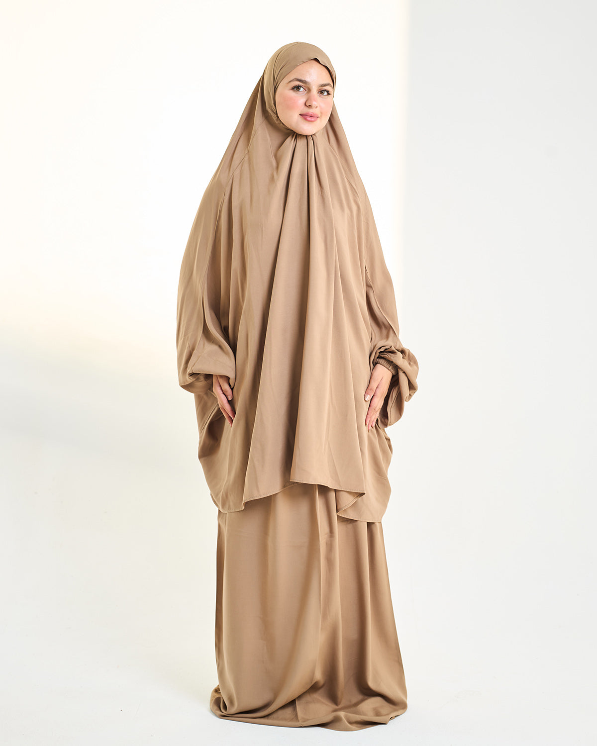 Beige Two Pieces Essdal - Viscose Cotton