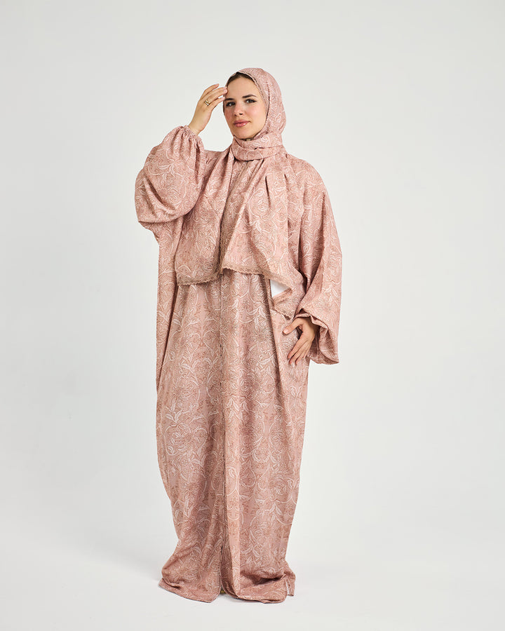 The Istanbul Turkish Abaya - Zip-Front Crepe