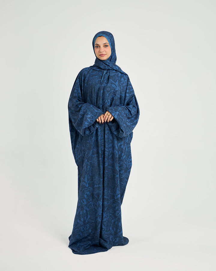 The Istanbul Turkish Abaya - Zip-Front Crepe