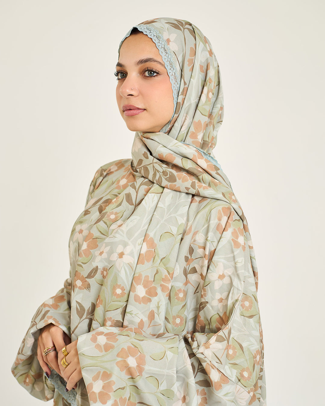 The Ankara Turkish Abaya-Zip- Front Crepe