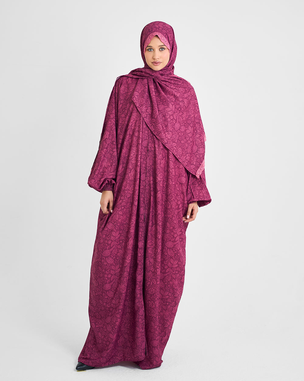 Mulberry Turkish Isdal — tonal mulberry crepe prayer isdal, La Festiva