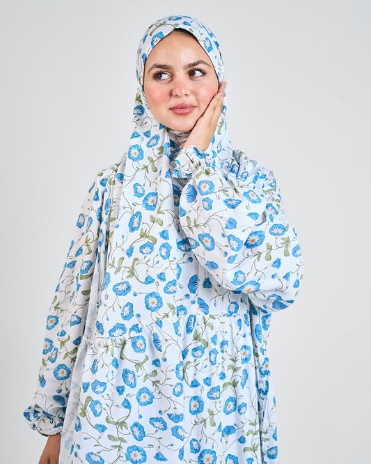 Italian Summer Dress Essdal - Viscose Cotton