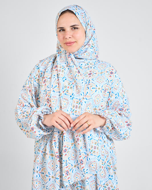 Damascus Dress Essdal - Viscose Cotton