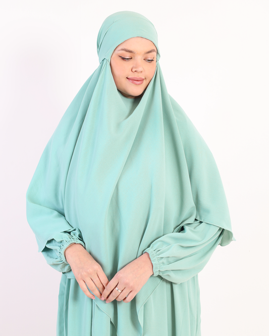 Mint French Hijab