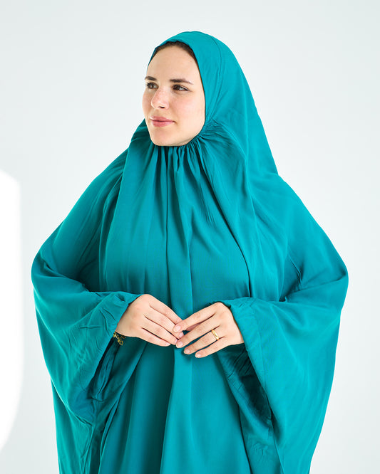 Bright Teal Two Pieces Essdal - Viscose Cotton