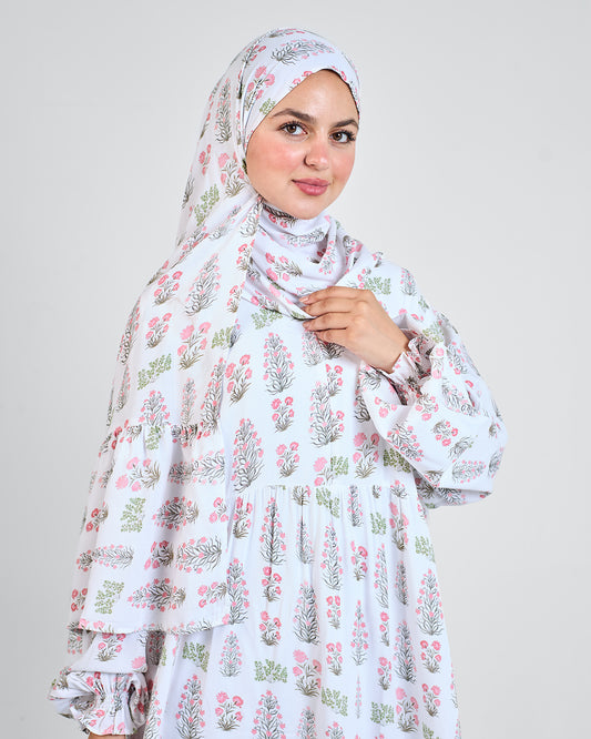 Vintage Era Dress Essdal - Viscose Cotton