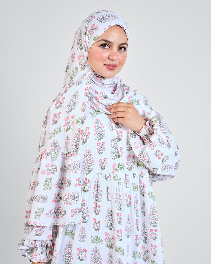 Vintage Era Dress Essdal - Viscose Cotton