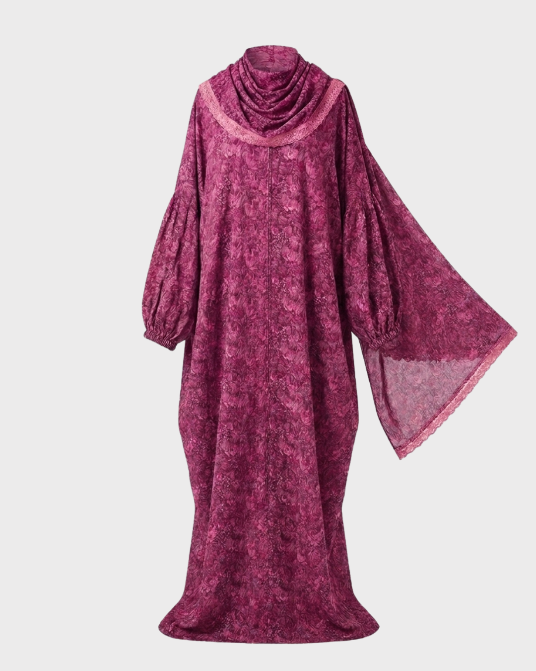 Mulberry Turkish Isdal — tonal mulberry crepe prayer isdal, La Festiva