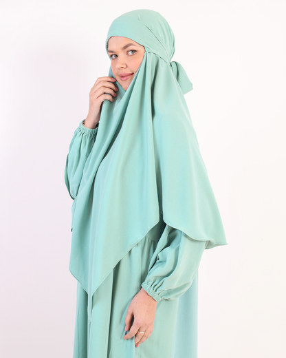 Mint French Hijab