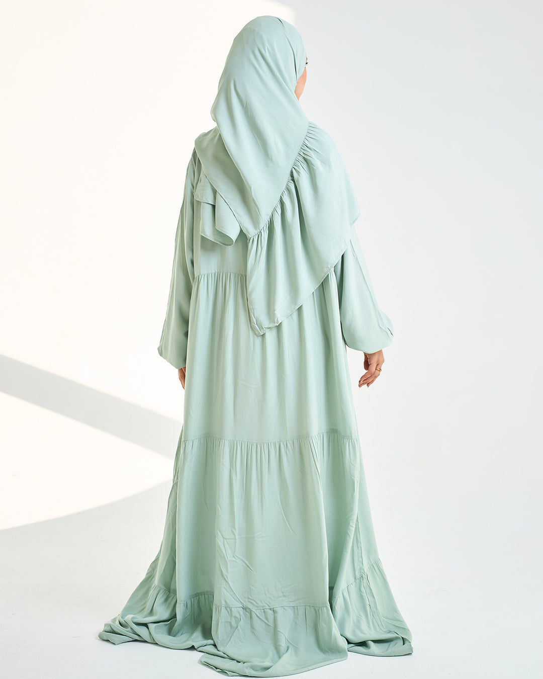 Baby Mint Dress Essdal-Viscose Cotton