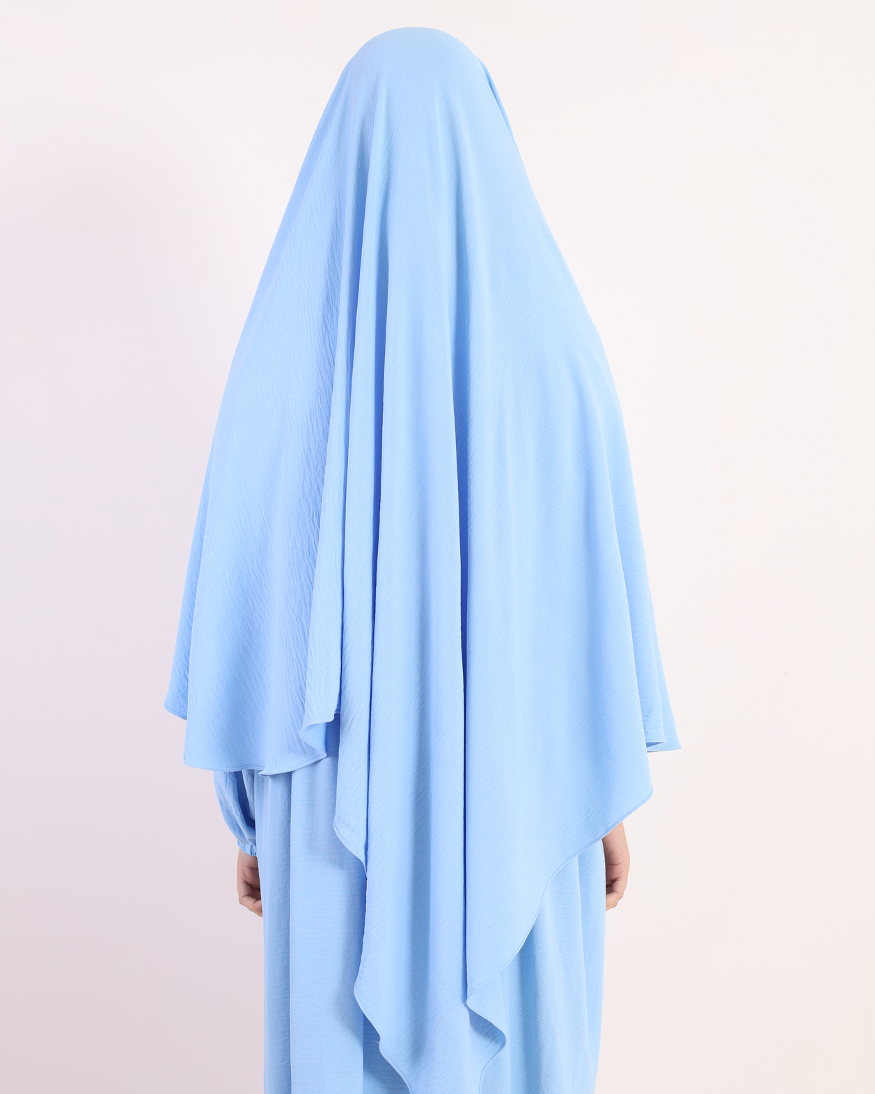 Baby Blue French Hijab
