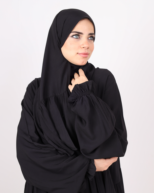 Black Essdal - Versatile Viscose Cotton for All Sizes