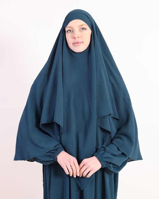 Bright Teel French Hijab