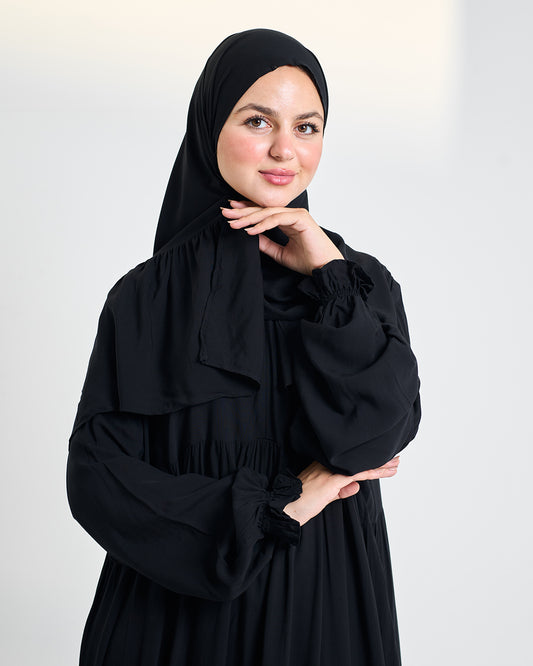 Black Dress Essdal-Viscose Cotton