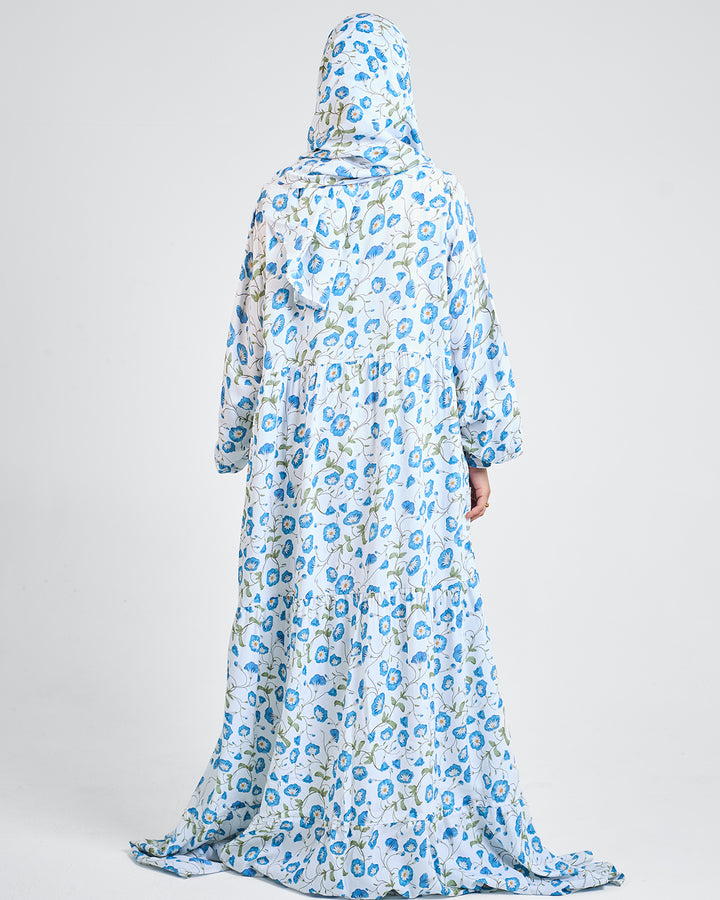 Italian Summer Dress Essdal - Viscose Cotton