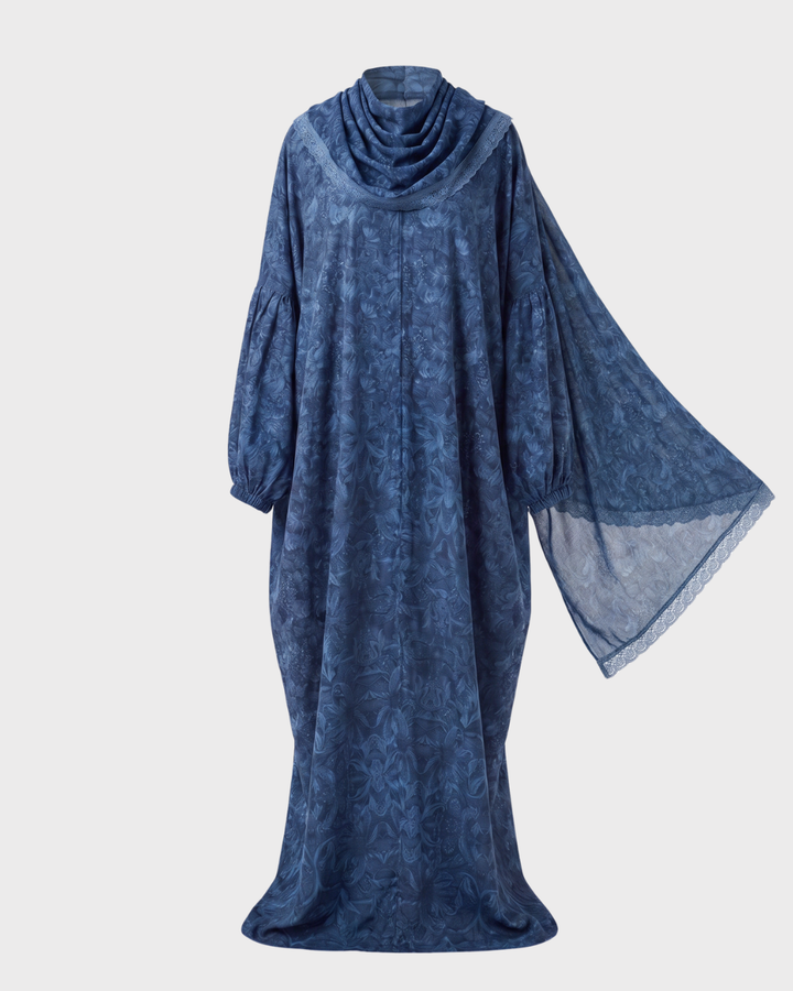 The Istanbul Turkish Isdal- Zip-Front Crepe