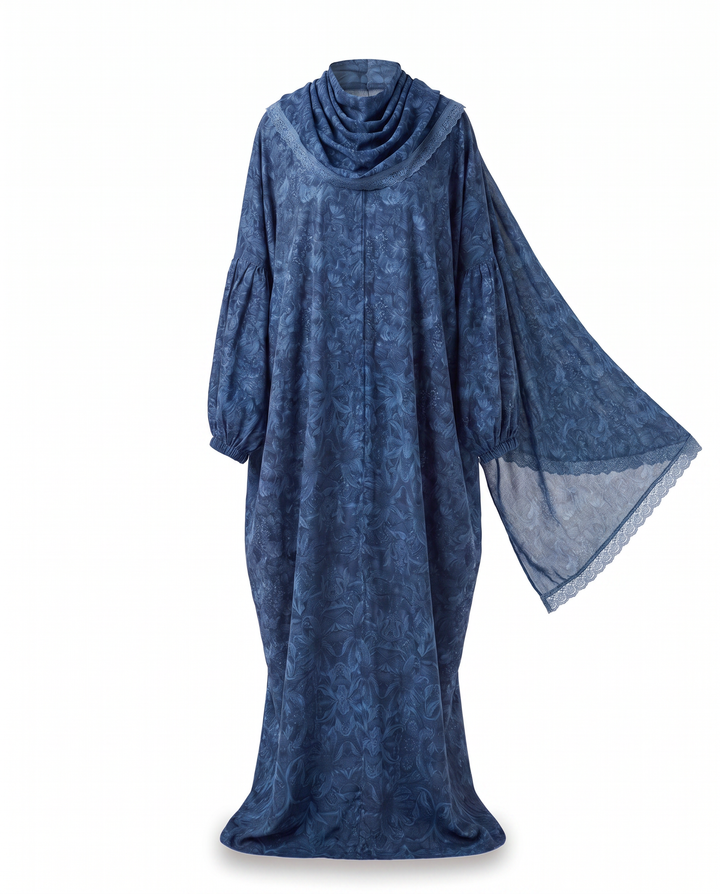 The Istanbul Turkish Isdal- Zip-Front Crepe