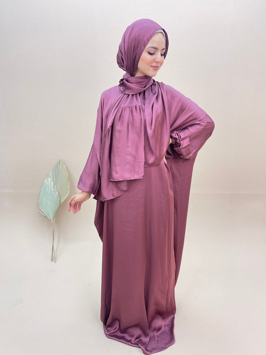 Dreamy purple - Silk Satin